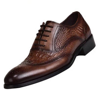 Men Brock Oxford Retro Dress Shoes