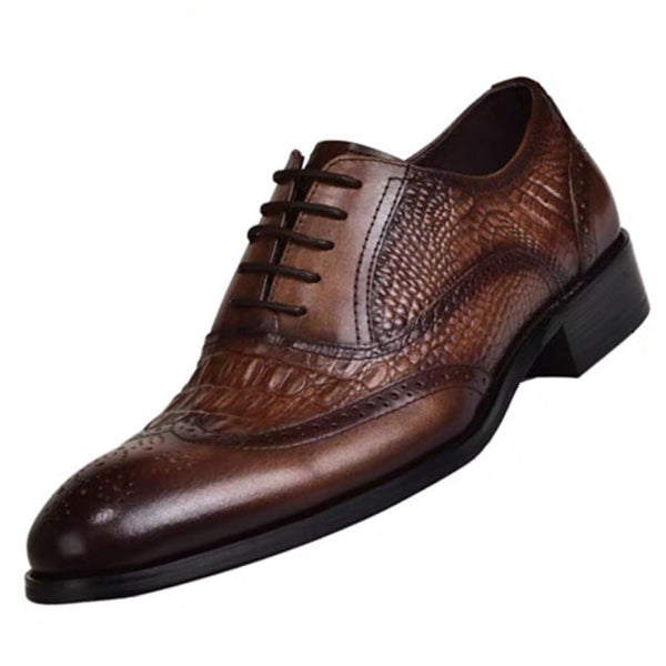 Men Brock Oxford Retro Dress Shoes