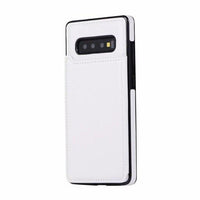 Luxury Shockproof Armor Leather Wallet Magnet Flip Case For Samsung S20 S20 Ultra Note 20 Note 20 Ultra Note 10 S10 plus S10 lite S10 Note 9 8 S9 S8 Plus