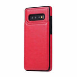 Luxury Shockproof Armor Leather Wallet Magnet Flip Case For Samsung S20 S20 Ultra Note 20 Note 20 Ultra Note 10 S10 plus S10 lite S10 Note 9 8 S9 S8 Plus