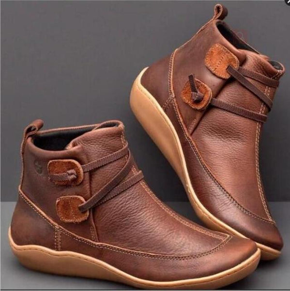 Shoes - Women's Genuine Leather Comfortable Boots