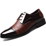 Luxury Business Leather Oxfords Men Shoes