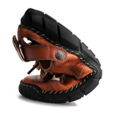 Summer Casual Lightweight Soft Leather Sandals