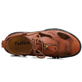 Summer Casual Lightweight Soft Leather Sandals