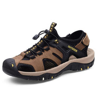 Casual New Genuine Leather Beach Sandals Summer Shoes