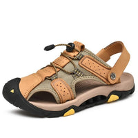 Casual New Genuine Leather Beach Sandals Summer Shoes
