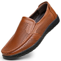 Summer Formal Breathable Hollow Business Dress Shoes