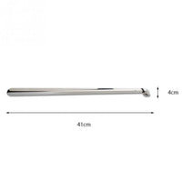 Home Stainless Steel Shoe Horn  Long Handle Shoes Lifter Pull Shoehorn