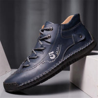 Super Comfort Large Size Leather Men's Breathable Formal Dress Shoes