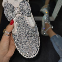 Women Summer Casual Shining Flat Sandals