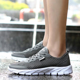 Summer Breathable Light Unisex Jogging Shoes Man Sneaker