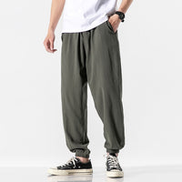 Casual Harem Pants Men Trouser Summer Cool Pants