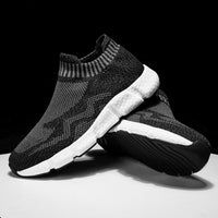 Mens Casual Breathable Light Slip-on Sock Sneakers