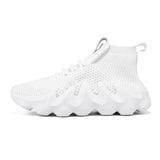 Casual Soft Breathable Mesh Jogging Flat Training Running Sport Sock Sneakers