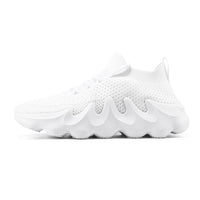 Casual Soft Breathable Mesh Jogging Flat Training Running Sport Sock Sneakers