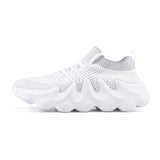 Casual Soft Breathable Mesh Jogging Flat Training Running Sport Sock Sneakers