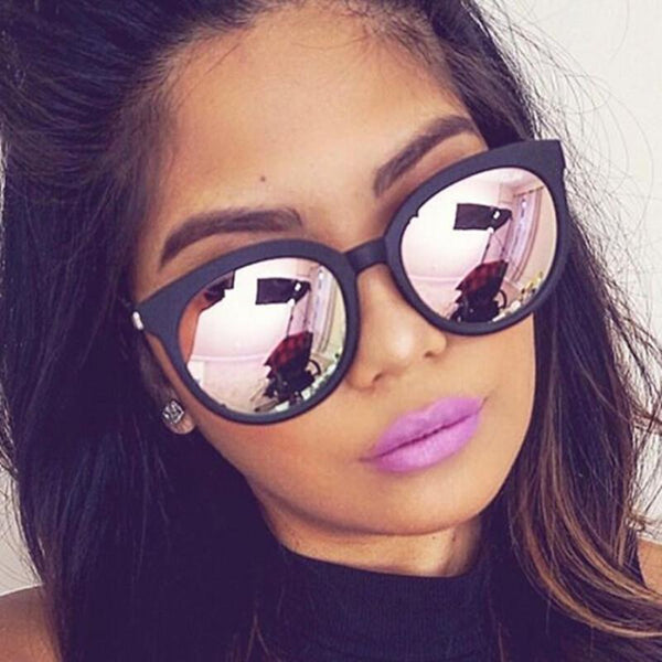 Sunglasses - Woman shades mirror square sunglasses